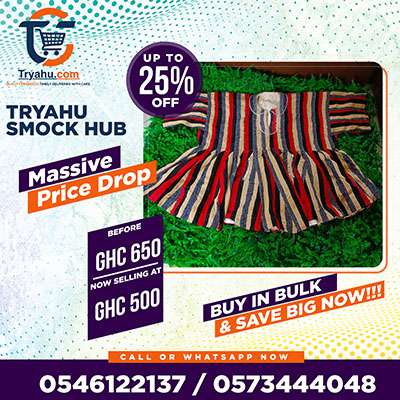 Stylish Smocks Online | Handwoven Batakari Tryahu